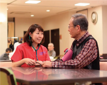 24時間看護師が常駐・堺市堺区の老人ホーム【晴れる家大仙公園】